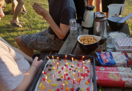 Fødselsdag på Ventilens Sommertur 2019